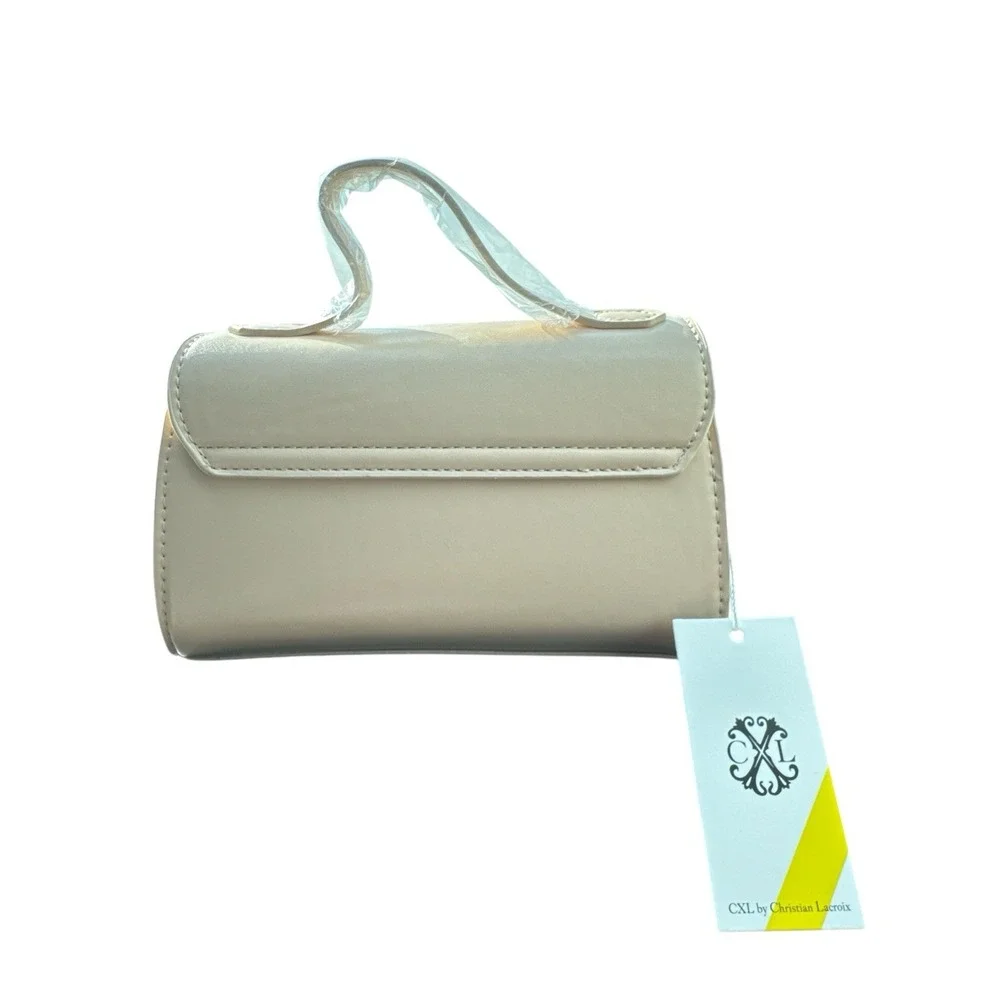 CXL by Christian Lacroix Crossbody Bag Wmn Small Nude Line Matte Patent MSRP $88